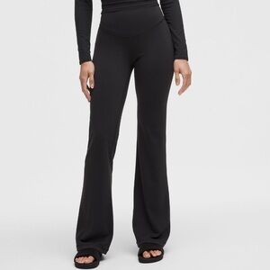 NWT Black Lululemon Wunder Under SmoothCover High-Rise Bootcut Pant 34" size 8